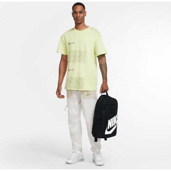 NIKE Unisex Sports Bag Backpack Black/White, - Picture 5 of 9